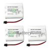 4 סוללות לטלפון אלחוטי 300mAh NiCd GE 89-1338-00 BT-17233 27233 52320