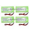 4 סוללות לטלפון אלחוטי4 50mAh NiCd Sanik 3SN54AAA80HSJ1 23025