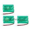 3 סוללות לטלפון אלחוטי 800mAh NiCd Vtech 80-5017-00-00 80-5216-00-00