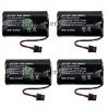 4 סוללות לטלפון אלחוטי 350mAh NiCd Toshiba DKT2304CT ANA9310 ANA9320