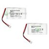 4 סוללות לטלפון אלחוטי4 50mAh NiCd Panasonic HHR-P105 HHR-P105A TYPE 31