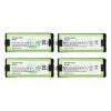 4 סוללות לטלפון אלחוטי4 50mAh NiCd Panasonic KX-TG6500B KX-TGA650B