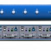 מתג KVM 4 PORT, חיבור DVI, תוצרת HSL