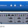 מתג DH KVM 2 PORT, חיבור DP, תוצרת HSL