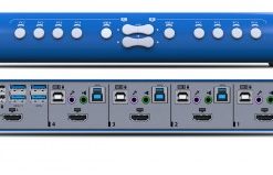מטריצה KVM 4*2 עם חיבור HDMI, תוצרת HSL