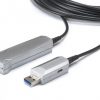 כבל USB3.0 מאריך 10 מטר, מבוסס סיב אופטי