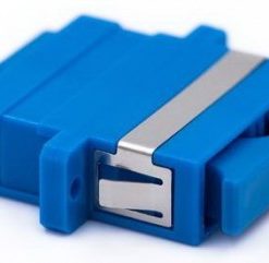 מתאם SC/UPC SM דופלקס נ-נ לפאנל, כחול