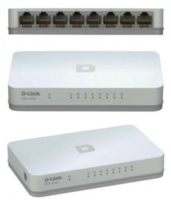 מתג D-LINK עם 8 פורטים GIGABIT