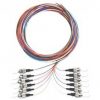 סט פיגטייל אופטי, 12 צבעים ST/UPC OM1 1.5M