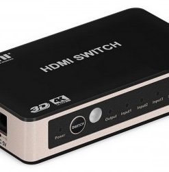 ממתג HDMI2.0 5:1 תומך 3D+4K אוטומטי