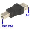 מתאם USB2.0 מ-B זכר ל-A נקבה