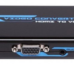 ממיר HDMI ל-VGA+אודיו + ספק כוח