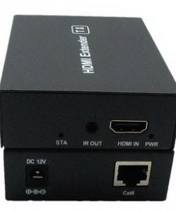 מרחיק HDMI+IR למחשב עד 120 מטר + POC, ללא קיבוץ