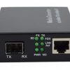 ממיר מדיה RJ45 10/100/1000 ל-SFP SLOT לא כולל SFP