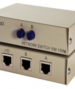 ממתג RJ45 מכני דו-כיווני 2:1