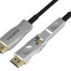 כבל HDMI2.0 AOC עם ראש אחד נתיק 25 מ'