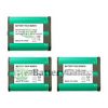 4 סוללות לטלפון אלחוטי  Sanyo GESPC07 PCF07 Lenmar CBB350