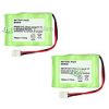 3 סוללות לטלפון אלחוטי 700mAh NiCd Panasonic KX-TGA400B KX-TGA420B