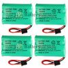 4 סוללות לטלפון אלחוטי 350mAh NiCd V-Tech 89-1323-00-00 Model 27910