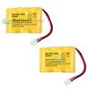 2 סוללות לטלפון אלחוטי  Panasonic GD-301 KXA36A BT-434 KXT3705 KXT3860