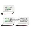 4 סוללות לטלפון אלחוטי 350mAh NiCd Panasonic KX-TGA300B KX-TGA600B
