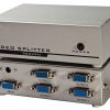 מפצל VGA מוגבר 4 מסכים 250MHz + ספק כוח