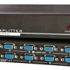 מפצל VGA מוגבר 8 מסכים 350MHz + ספק כוח