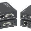 מרחיק VGA+AUDIO על כבל רשת עד 300 מטר