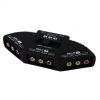 ממתג 3xRCA AV, עם 3 כניסות ויציאה אחת