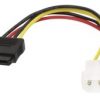 כבל MOLEX ז' - SATA נ' באורך 0.15 מ
