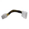 כבל MOLEX זכר - 6pin PCI express