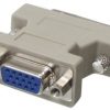 מתאם VGA נקבה - DVI זכר