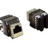 קיסטון CAT5e RJ45 מסוכך (קרונה)