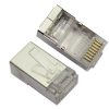 תקע RJ45 CAT5e/CAT6 מסוכך