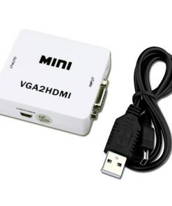 ממיר VGA+אודיו ל-HDMI, מתח USB, אקונומי