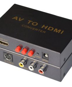 ממיר 3xRCA+SV -> HDMI, תומך 1080P