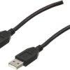 כבל USB2.0 שטוח - שטוח, 1 מטר  AM-AM