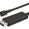 כבל USB C ל-DP זכר 3 מ' תומך 4K*2K@60hz