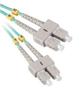 מגשר MM OM3 דופלקס SC-SC אורך 1.5מ
