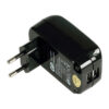 מטען קיר GPT 5V 2XUSB 2A שחור