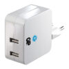 מטען קיר GPT 5V 2XUSB 4.2A לבן