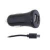 מטען רכב 2XUSB 2.4A+כבל MICRO