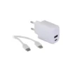 מטען קיר 20W כפול + כבל TYPE-C