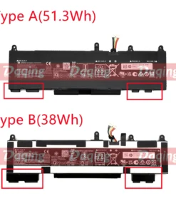 סוללה מקורית למחשב נייד WP03XL HP EliteBook 830 835 840 845 860 1040 G9 G10