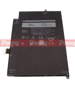 סוללה מקורית למחשב נייד YXOXH YX0XH 34Wh Dell Latitude 7285 2-in-1 WYCVV 0WYCVV 0C668F