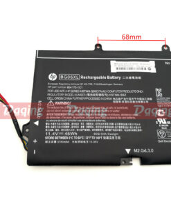 סוללה מקורית למחשב נייד BG06XL HP EliteBook 1040 G3 HSTNN-IB6Z 804175-1C1 - Type: 68mm