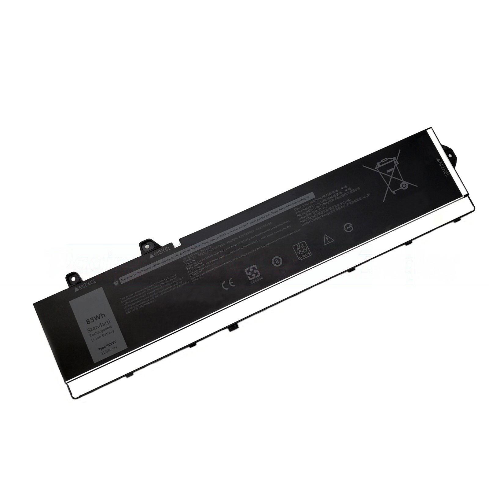 s-l1600-5250-clean סוללה מקורית למחשב נייד NWDC0 0NWDC0 RCVVT X26RT Dell Precision 7670 7680 7770