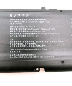 סוללה חליפית למחשב נייד RC30-0370 RZ09-0368 RZ09-0427 Razer Blade 14" 2021 2022 סוללה חליפית למחשב נייד RC30-0370 RZ09-0368 RZ09-0427 Razer Blade 14" 2021 2022