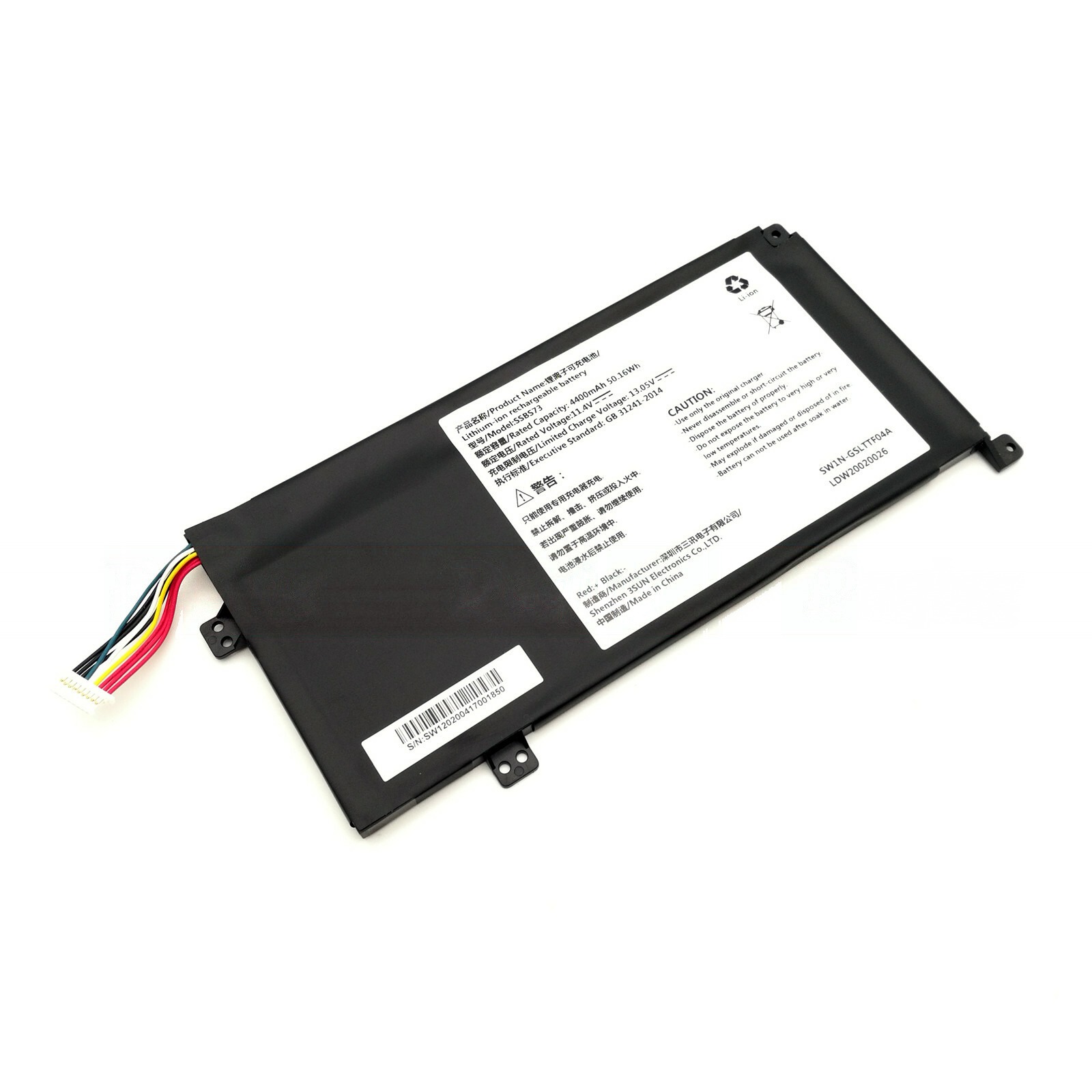 s-l1600-5651-clean סוללה חליפית למחשב נייד SSBS73 Mechrevo S1 Pro-01 Pro-02 S2 MX350 SWIN-GGRTTF01